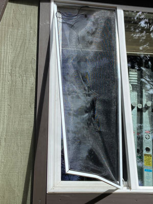 window screen fabrication